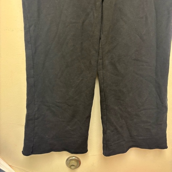 Carbon38 Straight Leg Sweatpants French Terry Organic Cotton Sweatpants BLK XS - Picture 8 of 12